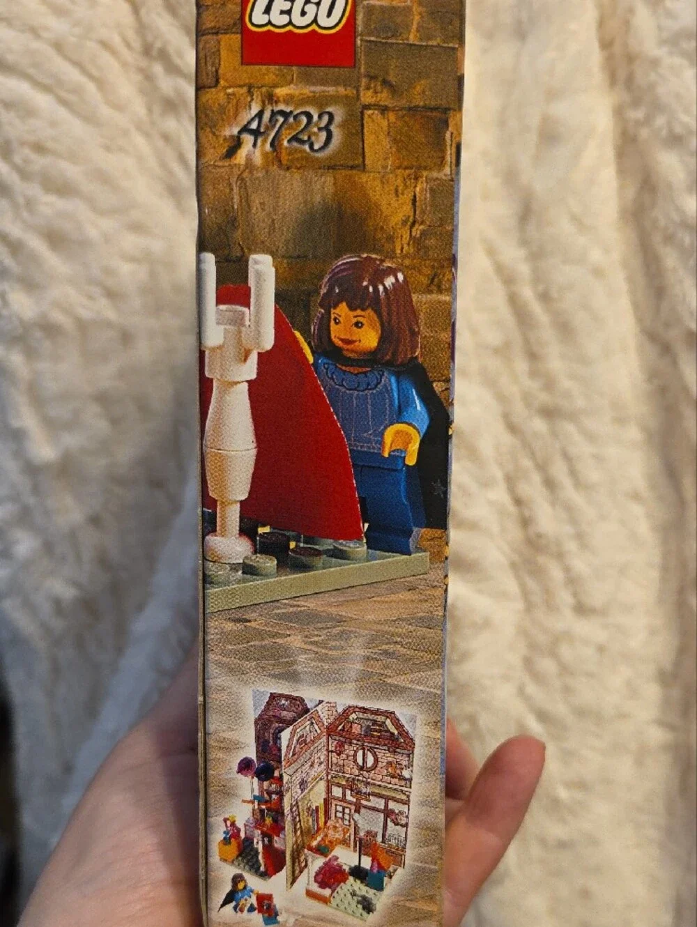 LEGO Harry Potter Diagon Alley Shops - Red, Blue, White, Pink, Orange, Green